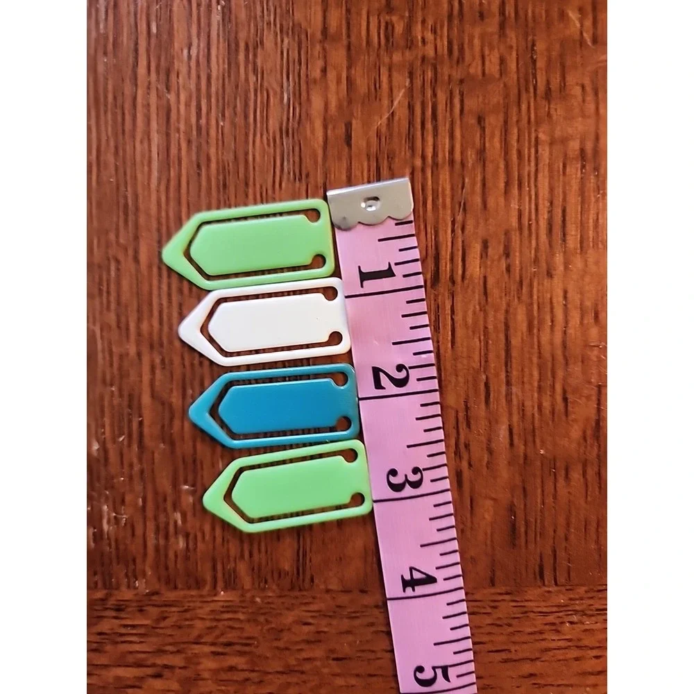 St. PAUL INSURANCE VTG Plastic Paperclips Multicolor‎ Advertising